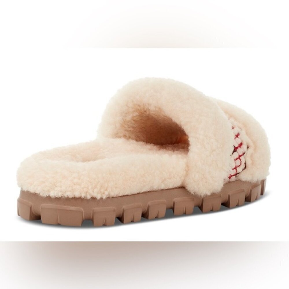 UGG® Women's Cozetta Braid Slip-On Sandals - Picture 10 of 12